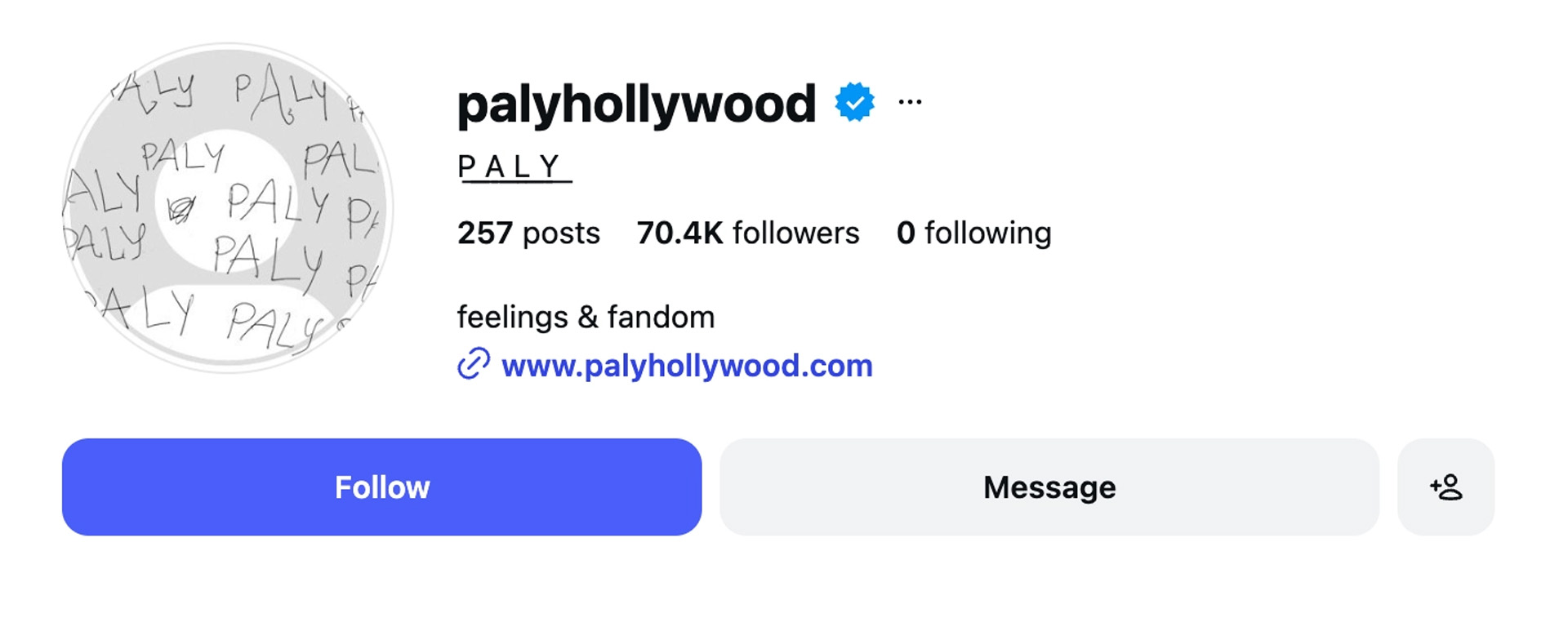 Brand LAB: PALY HOLLYWOOD