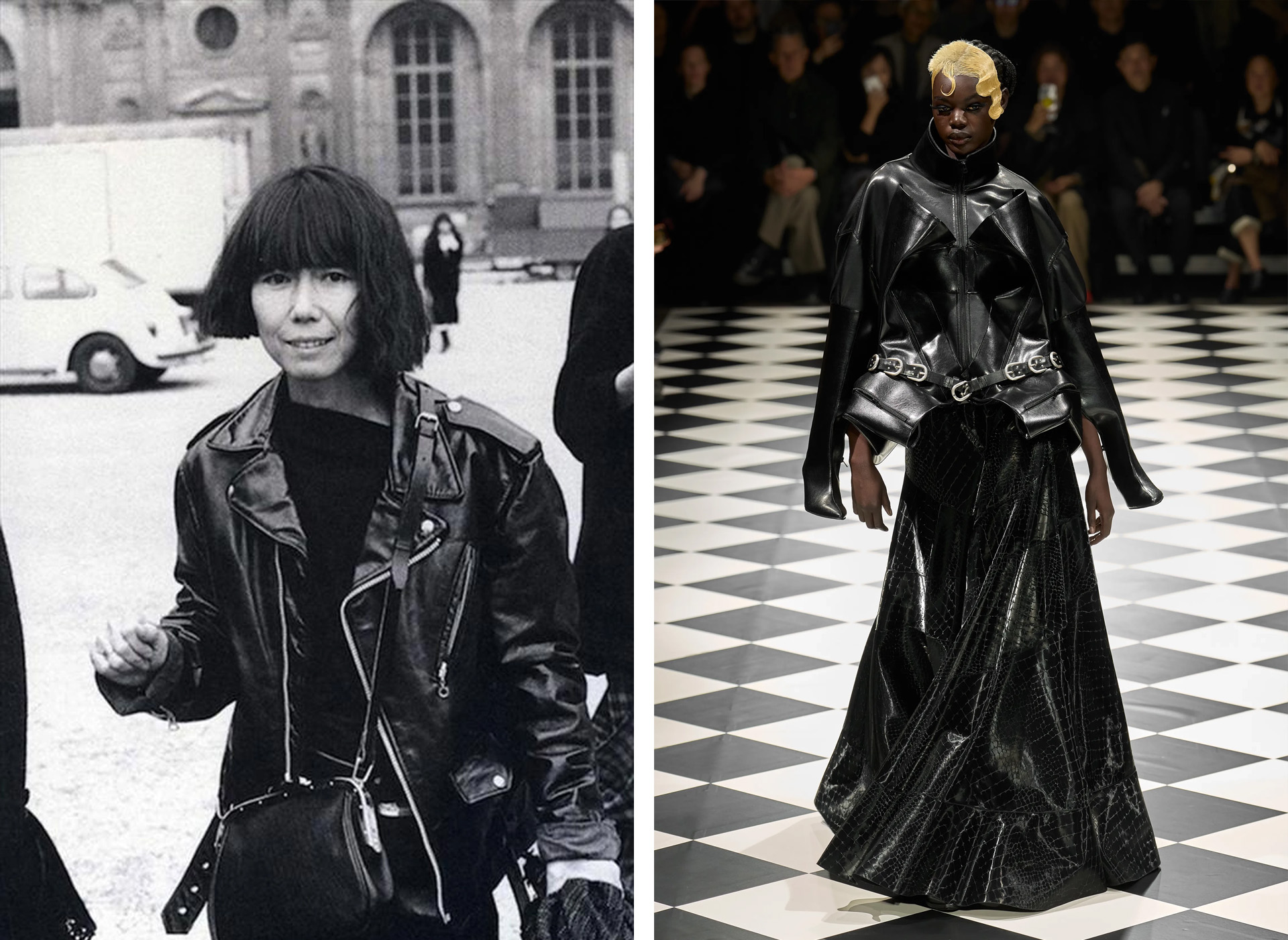 Trend: Icon in Leather Jacket