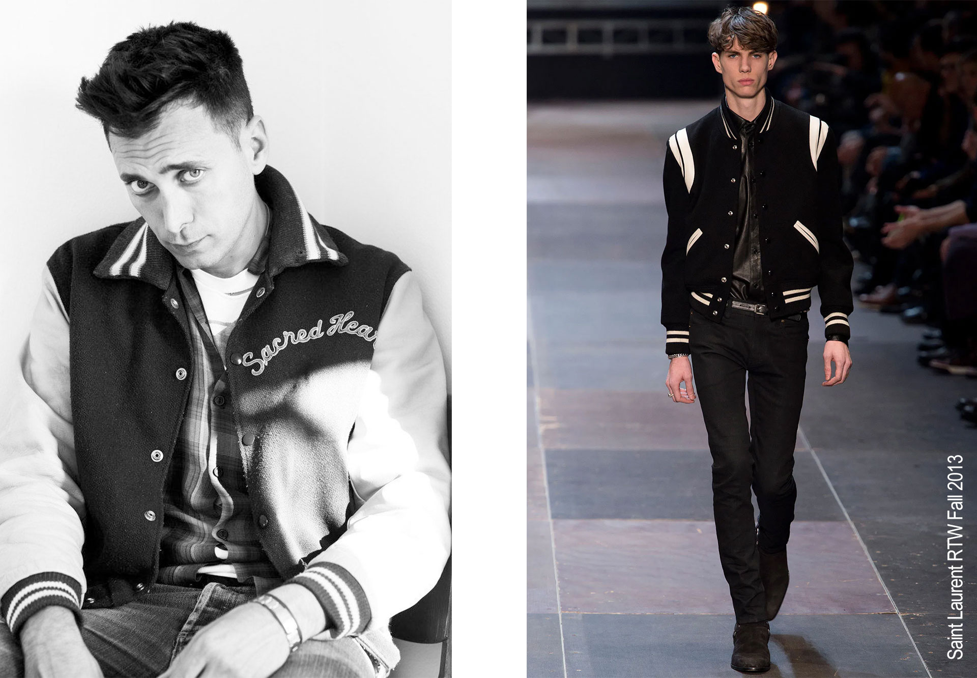 젠테스토어_VARSITY JACKET