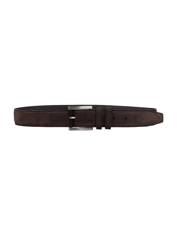 키톤(Kiton) 스퀘어 버클 스웨이드 벨트 USC476PN00139 22 | jentestore