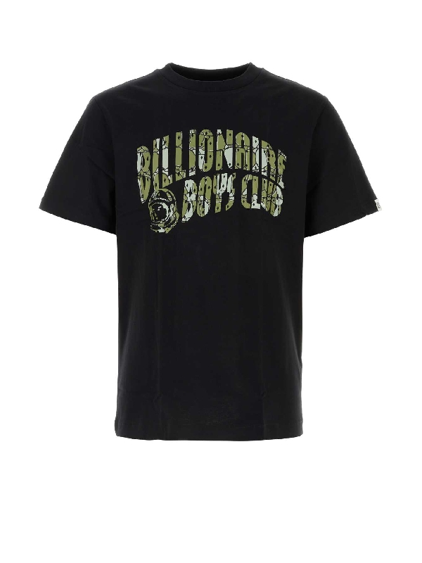 빌리어네어 보이즈 클럽(BILLIONAIRE BOYS CLUB (BBC)) 커브 로고 그래픽 티셔츠 B23248 BLACK