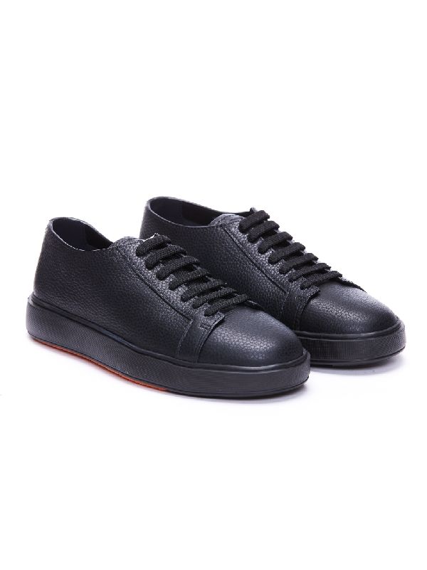 산토니(Santoni) 그레인 레더 로우탑 스니커즈 MBCD21571NEAN MMDN01 | jentestore