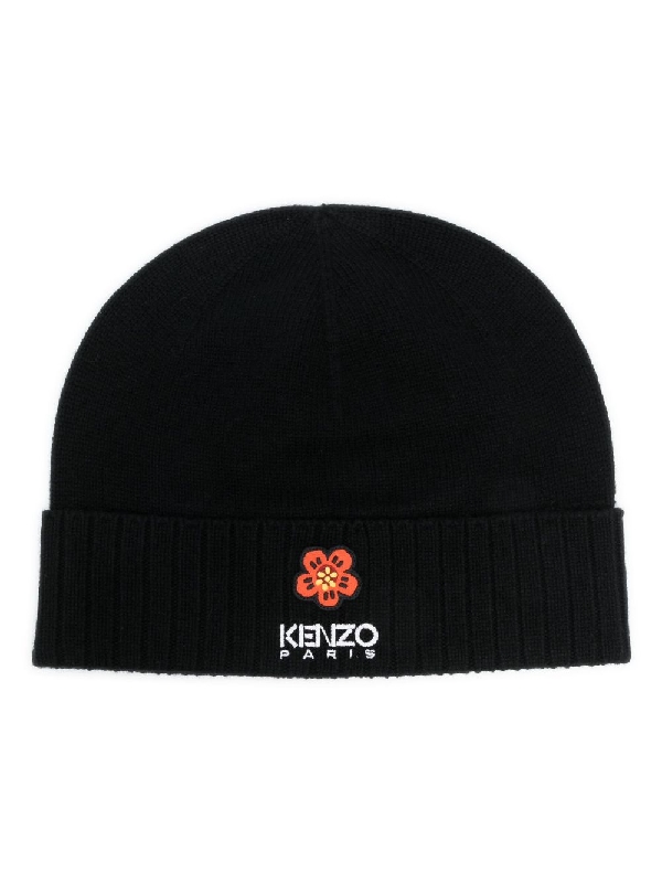 겐조(KENZO) 보케플라워 로고 자수 비니 FD68BU191D KWB99J | jentestore