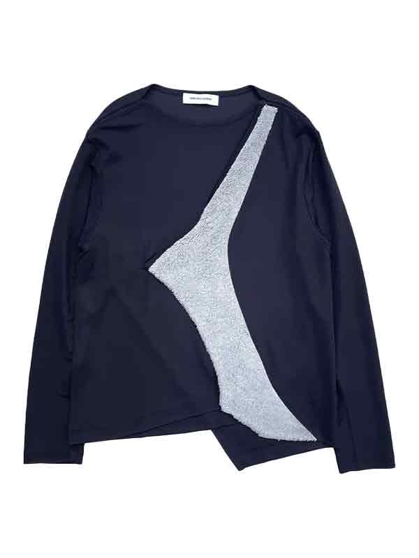 トップス KIKO KOSTADINOV ZLATYU LONGSLEEVE TOP Kiko Kostadinov Navy Zlatyu Long Sleeve T-Shirt Kiko Kostadinov