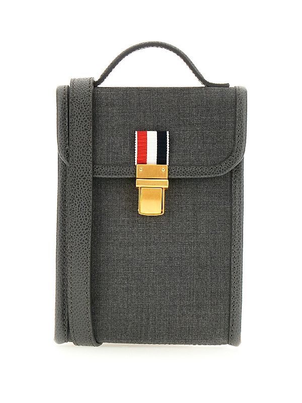 톰브라운(THOM BROWNE) 수퍼 120S 트윌 폰 홀더백 UAC024A00626 035 | jentestore