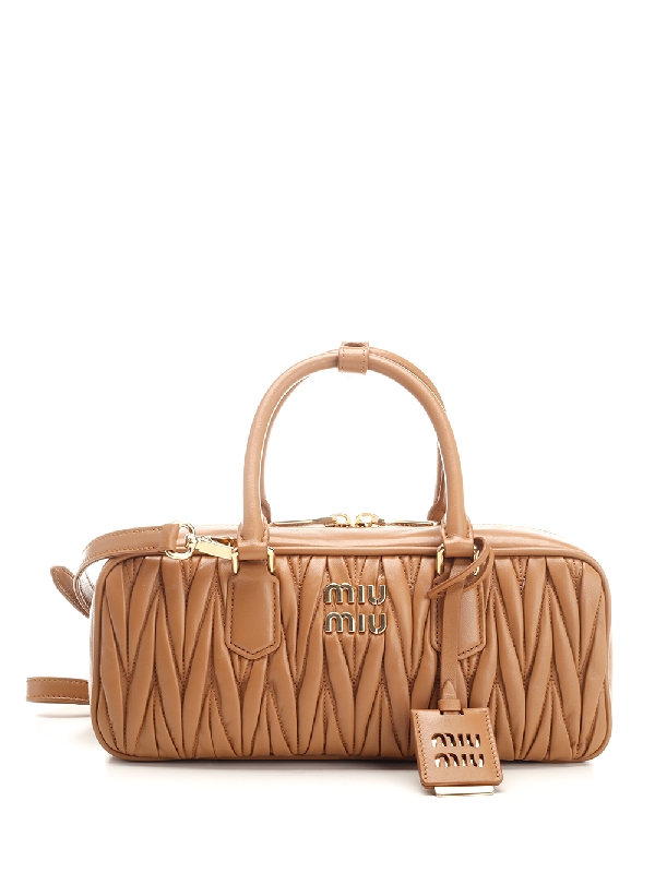 미우미우(MIU MIU) 마틀라쎄 나파 레더 토트백 5BB148 V OOT N88F098L | jentestore