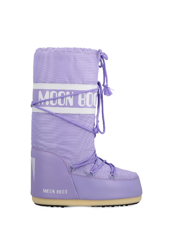Obuwie Moon Boot Icon Nylon Boots W 'Lilac' (14004400-089)