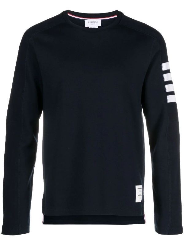 톰브라운(THOM BROWNE) 사선완장 밀라노 코튼 탑 MJS245A 07323