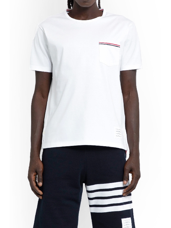 THOM BROWNE Men T Shirts MJS010A01454 100 White