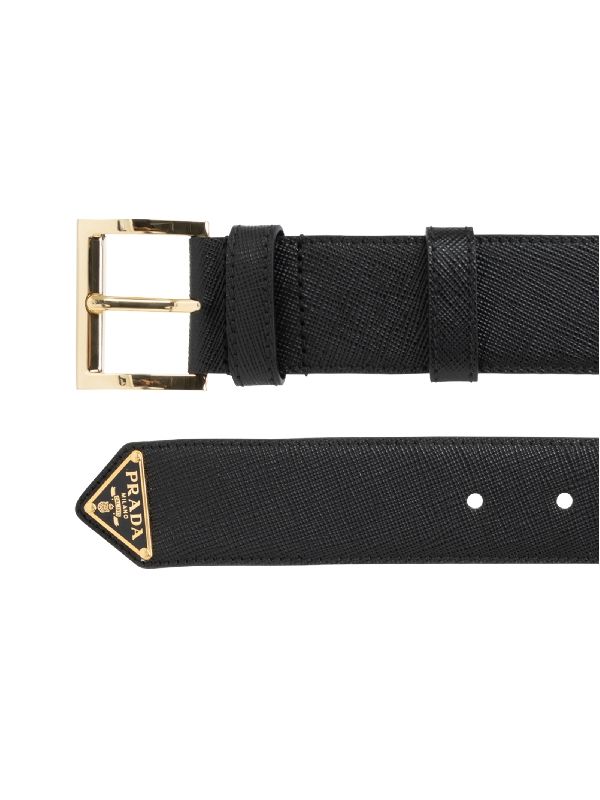 프라다(PRADA) 삼각 로고 레더 벨트 1CC545053/O_PRADA-F0002 | jentestore