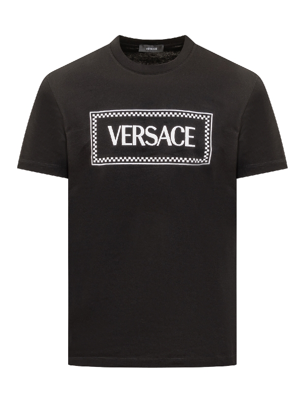 Versace Logo T Shirt 10116941a08584 1b000