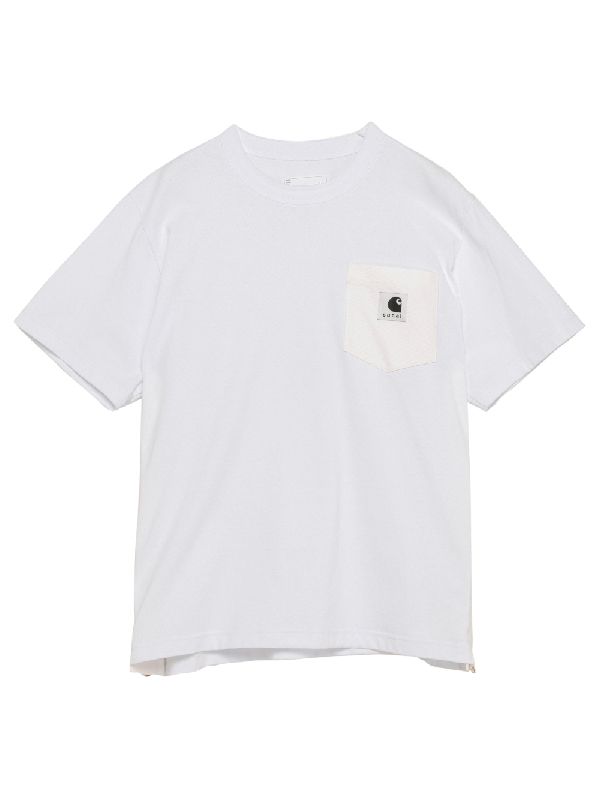 사카이(sacai) 칼하트 윕 코튼 반팔 티셔츠 24-0725S 101 | jentestore