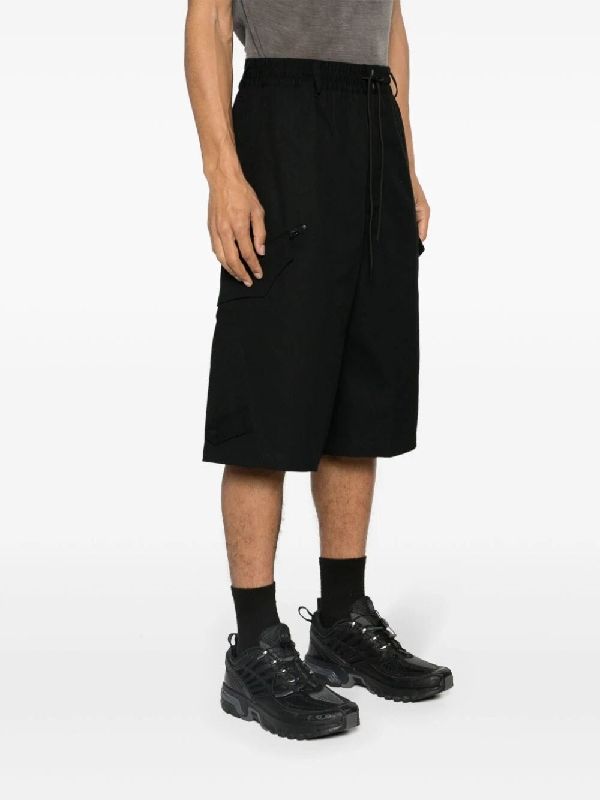 와이쓰리(Y-3) 워크웨어 포켓 버뮤다 쇼츠 IN4347 BLACK | jentestore