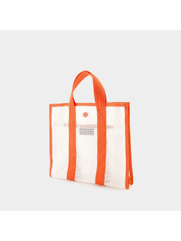아페쎄(A.P.C.) NEIGE 로고 디테일 레더 토트백 PXCBCF67008 LZZ