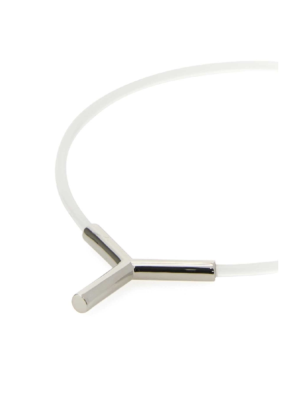 와이프로젝트(Y/PROJECT) Y 메탈로고 디테일 목걸이 640NE004C01 TRANSPAREN jentestore