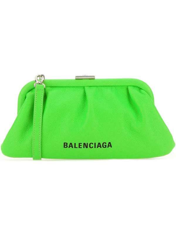 젠테스토어 | 발렌시아가(BALENCIAGA) 그린 레더 클라우드 XS 클러치제품의 사이즈 5점의 리뷰 | Online High-Fashion Gallery... 