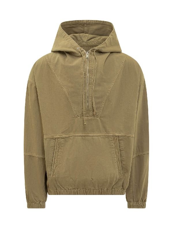 이자벨마랑(ISABEL MARANT) VLODE 하프지퍼 후드 23PHT0109HAA1H33H 67KI | jentestore