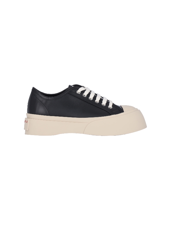 마르니(MARNI) 파블로 레더 로우탑 스니커즈 SNZW003020 P2722 00N99 | jentestore
