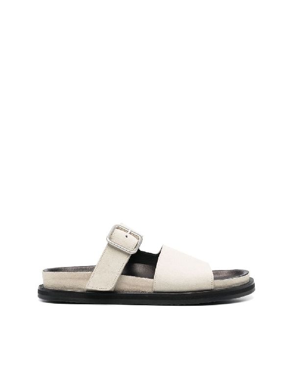 스튜디오 니콜슨(STUDIO NICHOLSON) 스웨이드 레더 샌들 SNW-1158 SOLE FROST | jentestore