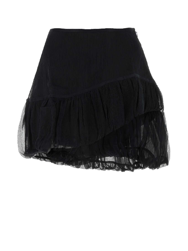 KIKO KOSTADINOV キャサミニスカト KKWSS24SK03 062 Kiko Kostadinov: Women's Uhura Circle Skirt (Black) | DSMNY