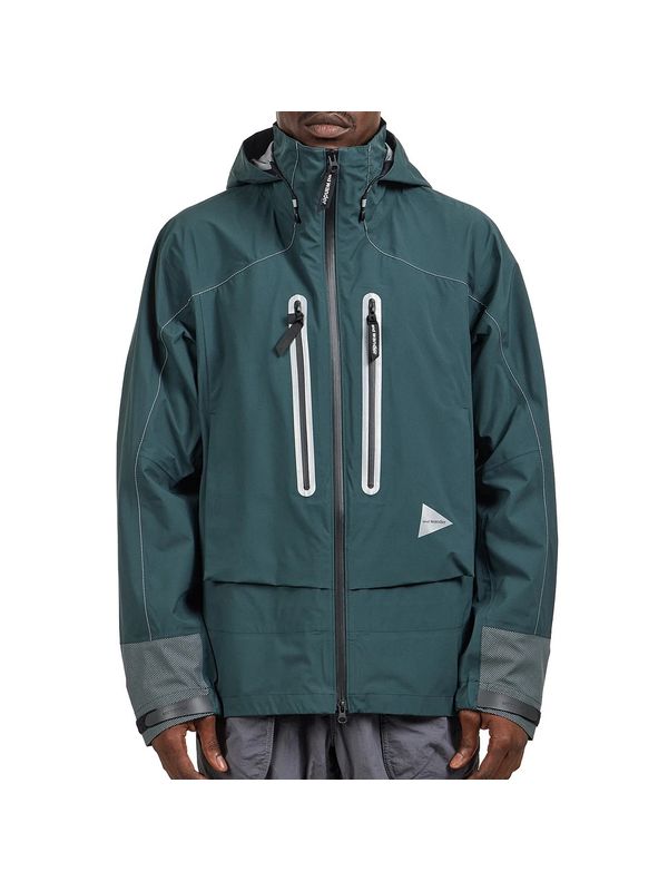 앤드원더(and wander) 로고 프린팅 후드 나일론 자켓 5744211100 142 | jentestore