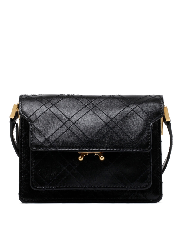 마르니(MARNI) 트렁크 레더 미니 숄더백 SBMP0075L3 P527200N99 | jentestore