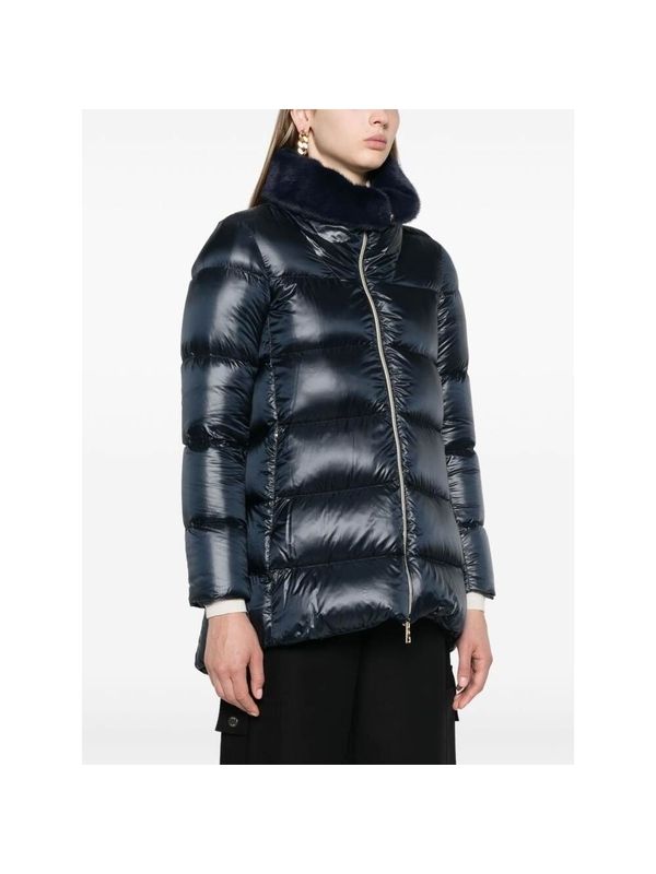 에르노(Herno) 시어링 카라 하이넥 패딩 12017Z PI001944D 9200 | jentestore