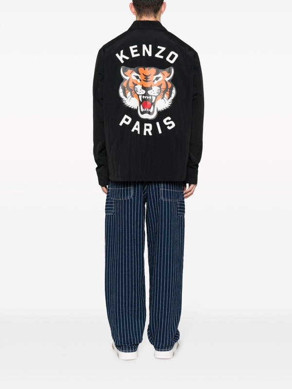 겐조(KENZO) LUCKY TIGER 나일론 자켓 FE55BL062 9NG99 | jentestore