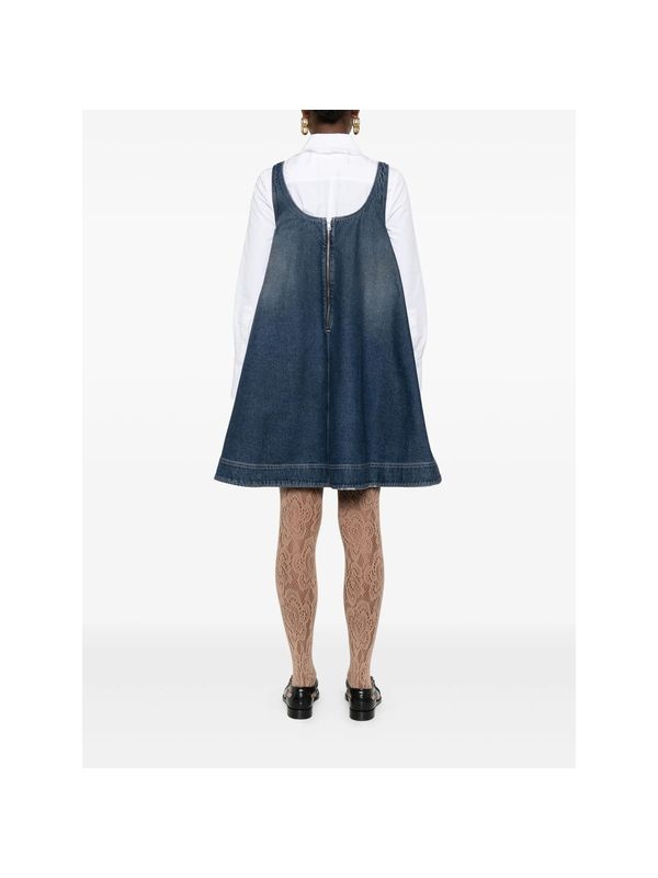 시몬로샤(Simone Rocha) 시몬로샤 블루 미니 드레스 7412B 1231D PECLE | jentestore