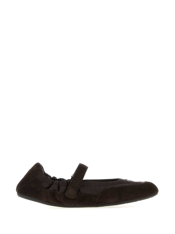 프라다(PRADA) 프라다 브라운 플랫 슈즈 1F215OF005D7C F0201 | jentestore