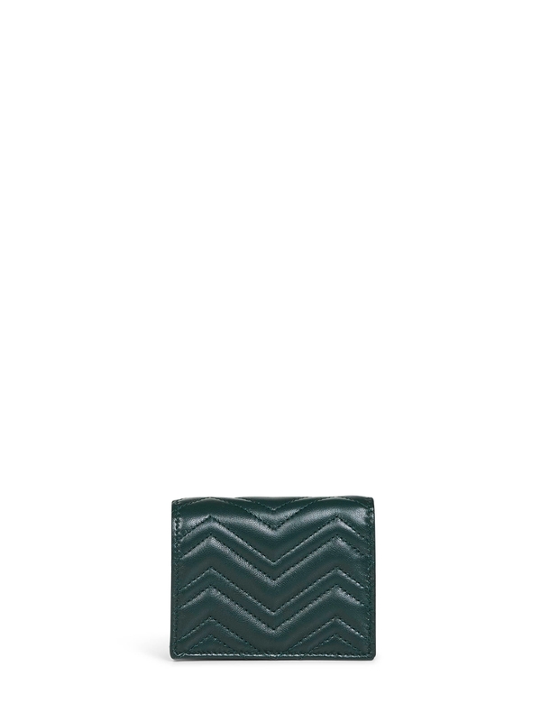 GG marmont card case wallet — Green/green — foto 3