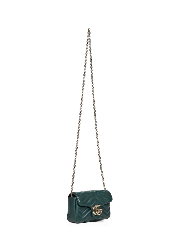 GG marmont mini shoulder bag — Green/green — foto 2