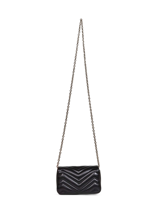 GG marmont mini shoulder bag — Black/black — foto 3
