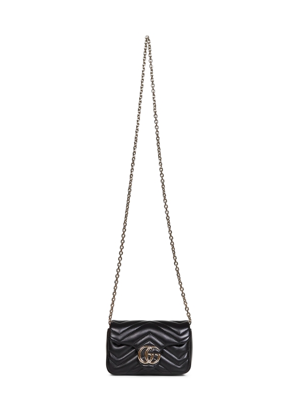 GG marmont mini shoulder bag — Black/black — foto 1