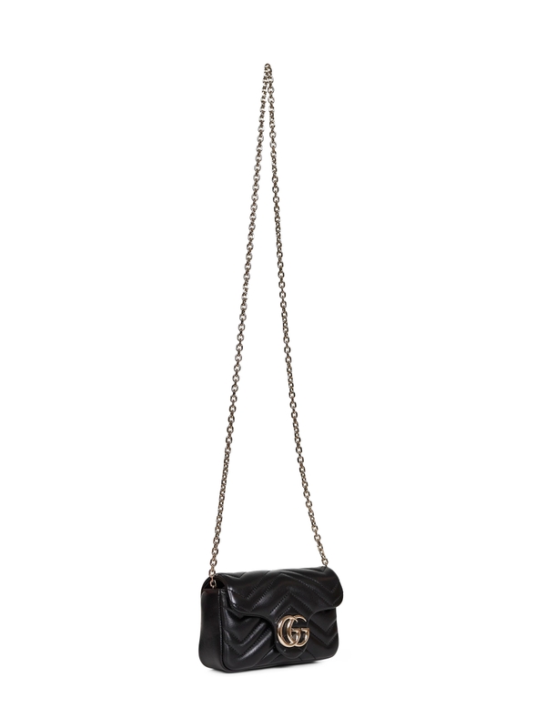 GG marmont mini shoulder bag — Black/black — foto 2
