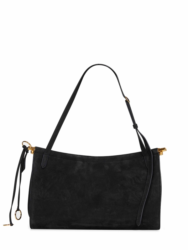 Le Click Pocket 35 in nabuk — Noir — foto 3