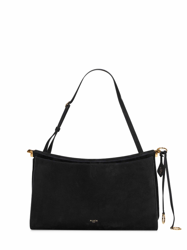 Le Click Pocket 35 in nabuk — Noir — foto 1