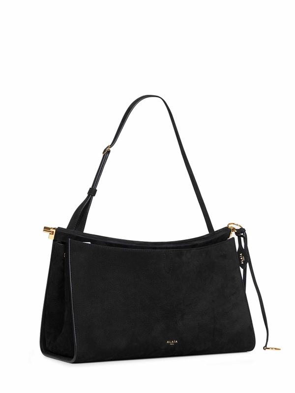 Le Click Pocket 35 in nabuk — Noir — foto 2