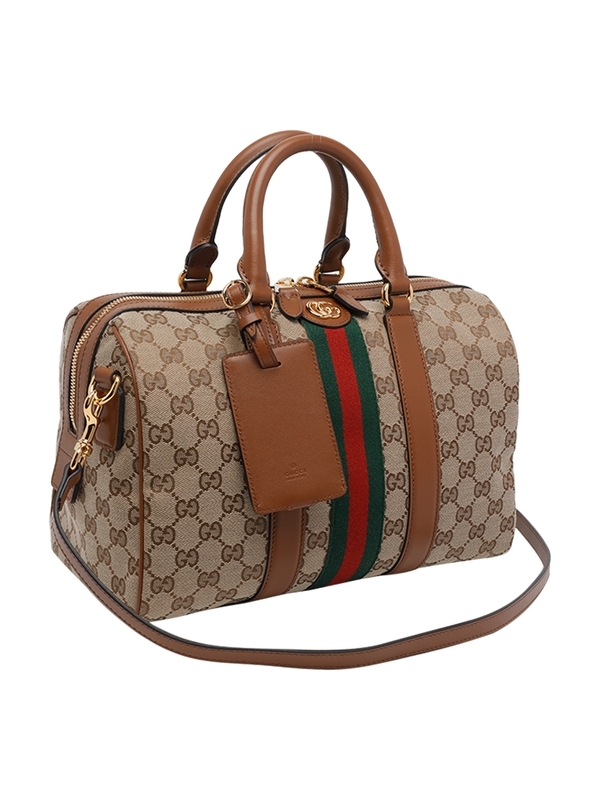 Ophidia medium boston bag — B.ebony/sundial/vrv — foto 2