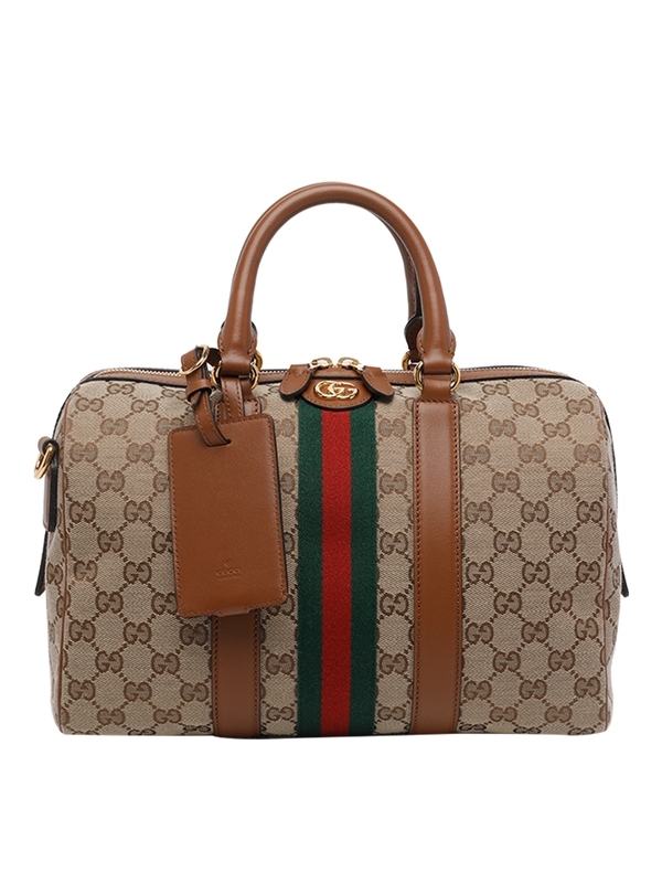 Ophidia medium boston bag — B.ebony/sundial/vrv — foto 1