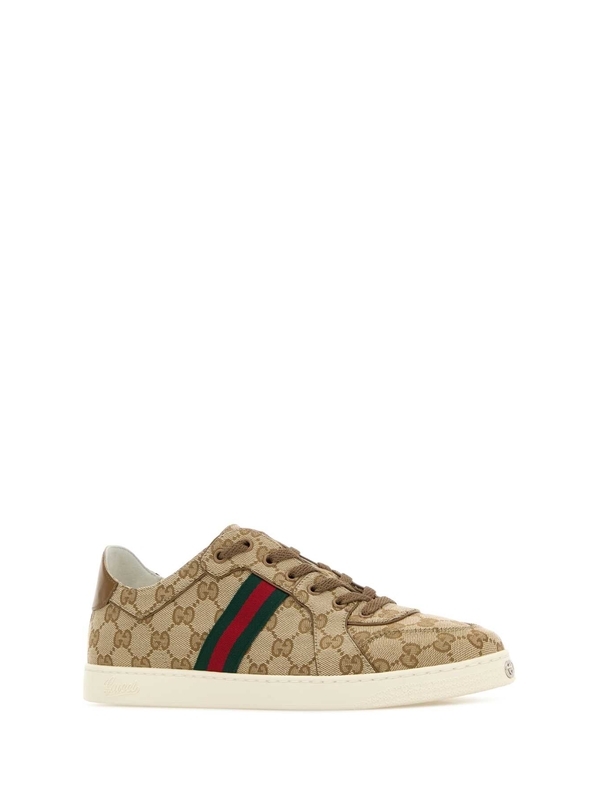 Mens stretch low top sneaker — Vint.sand/cashew/vrv — foto 2