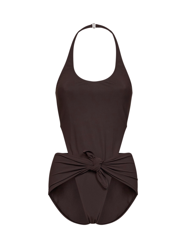 Costume intero con nodo — Chocolat — foto 1