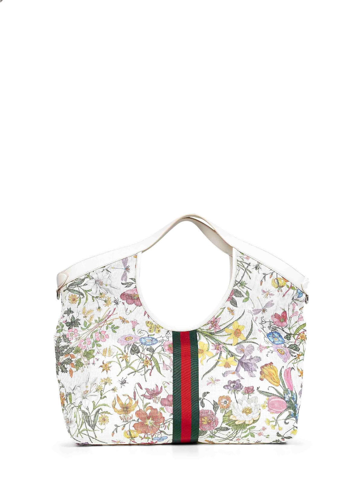 Gucci giglio flora large tote bag — Whit.mul/gr.wh/vrv — foto 3