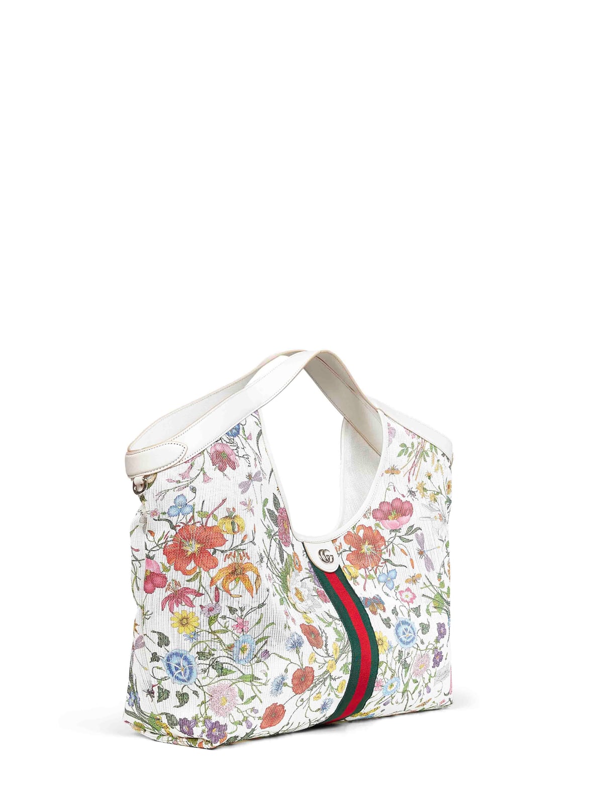 Gucci giglio flora large tote bag — Whit.mul/gr.wh/vrv — foto 2