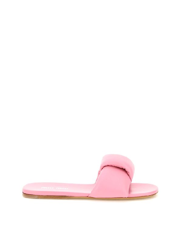 miu miu fur slides