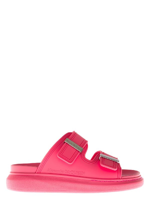 알렉산더 맥퀸(Alexander McQUEEN) 핑크 하이브리드 플랫폼 샌들 658063W4Q516279 | jentestore