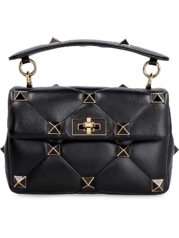발렌티노(VALENTINO) 로만 스터드 나파레더 체인백 미디엄 XW2B0I82PTH 0NO | jentestore