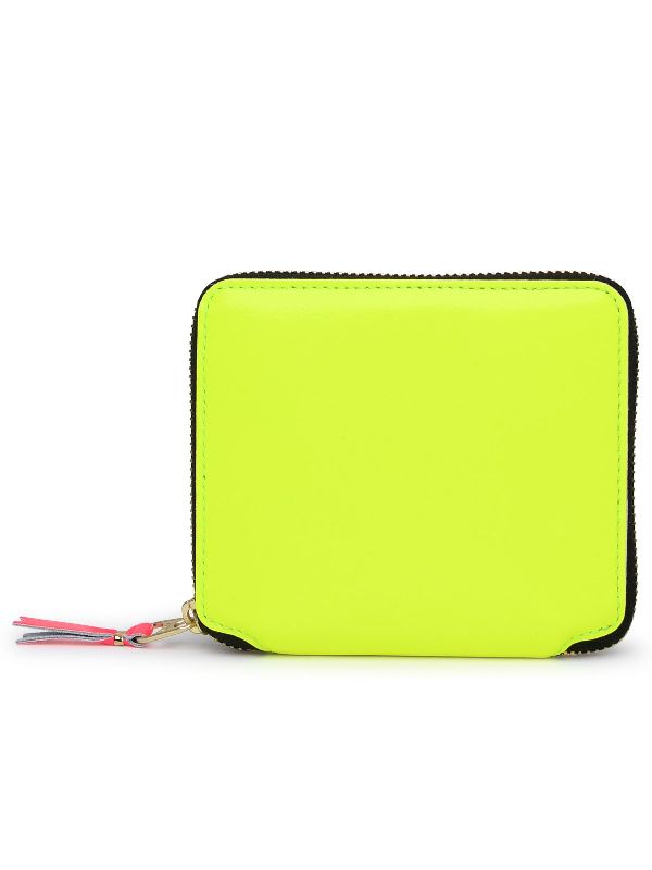 꼼데가르송(COMME des GARCONS) 수퍼 플루오 지퍼 코인포켓 지갑 SA2100SF YELLOW | jentestore 꼼데가르송(COMME des GARCONS) 수퍼... 