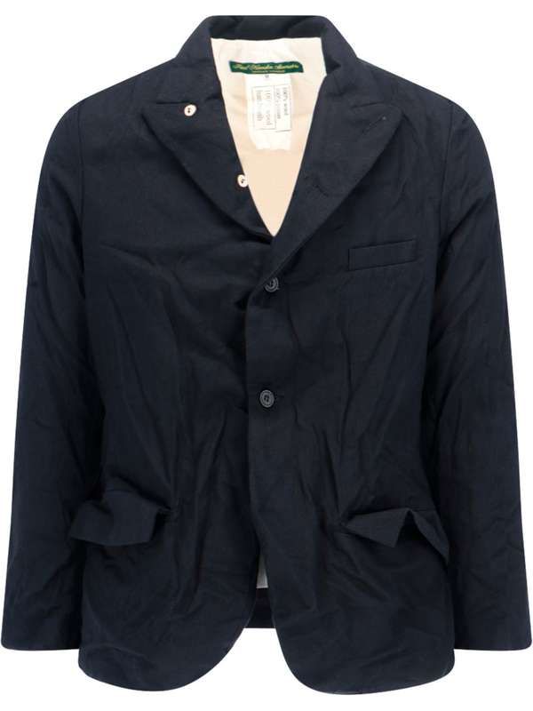 폴하든(Paul Harnden) 블랙 스탠드 카라 싱글 자켓 BLAZER BLACK