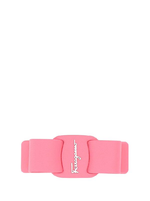 페레가모(FERRAGAMO) 비바 보우 헤어클립 스몰 340125755950 PEONIA | jentestore